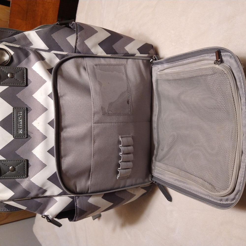 Stylish Chevron Backpack - Picture 4 of 6